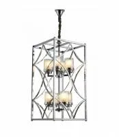 Подвесная люстра Lumina Deco Quadrato LDP 1223-8 CHR