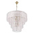 Люстра Crystal Lux RICARDO SP14 BRASS