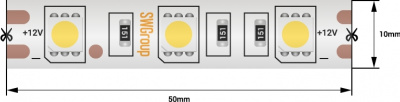 Светодиодная лента  SWG560-12-14.4-WW-68