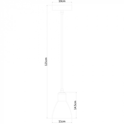 Подвесной светильник Mercoled A5049SP-1BK