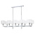 Люстры Crystal Lux MAESTRO SP-PL10 L1100 CHROME