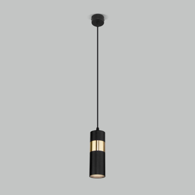 Подвесной светильник Viero 50096/1 черный/золото