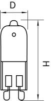 Лампочка светодиодная LED 940422