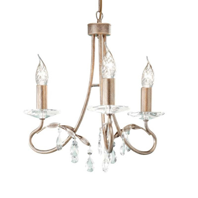Люстра Elstead Interior CRT3 SILVER-GOLD