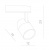 Трековый светильник Attento A5750PL-1WH