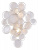Бра Crystal Lux DESEO AP2 SILVER