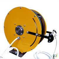 Кабельная силовая инерционная катушка LIFTEL, 5х1,5, 15м с регулировкой