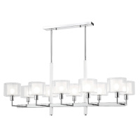 Люстры Crystal Lux MAESTRO SP-PL10 L1100 CHROME