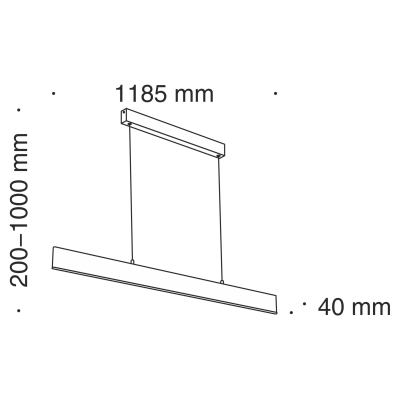 Подвесной светильник Maytoni P010PL-L30W