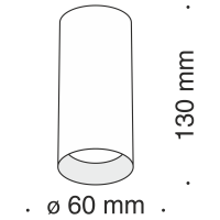 Потолочный светильник Maytoni C010CL-01W