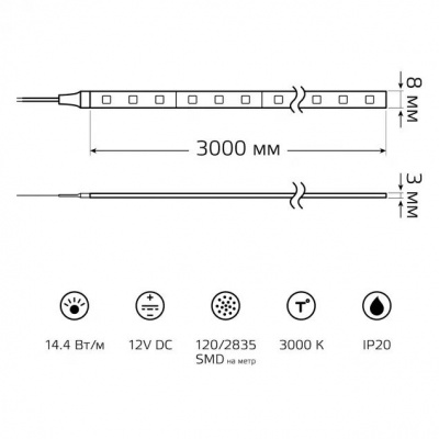 Светодиодная лента Basic BT082