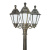 Уличный фонарь Fumagalli Gigi Bisso/Rut 3L E26.156.S30.BYF1R