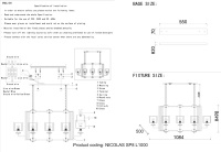 Люстра Crystal Lux NICOLAS SP8 L1000 GOLD/WHITE