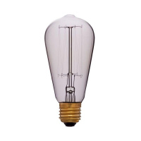 Лампа накаливания E27 60W колба прозрачная 053-228