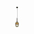 Подвесной светильник Drop A1541/200/F3 CR+GD