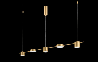 Светильник подвесной Crystal Lux TRISTAN SP5 L1200 GOLD
